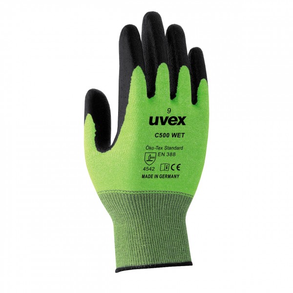 Uvex C500 wet Schnittschutzhandschuhe