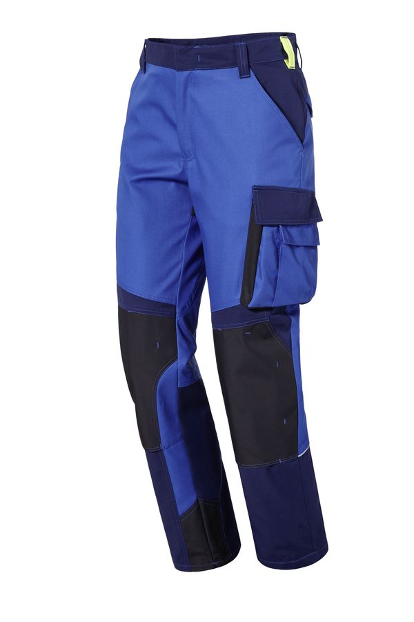 Arbeitshose Twill Bundhose lang Malerhose Cargo-Hose schwarz grau blau weiß Knietaschen Workwear Berufsbekleidung 
